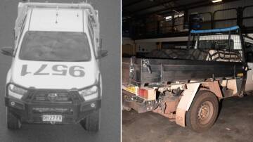Mid North Coast Police District have released new images of two NPWS vehicles that were recovered following a break-in earlier this year. Picture supplied