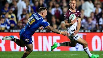 Daly Cherry-Evans was handed a two-match suspension after Manly's win over Parramatta. (Mark Evans/AAP PHOTOS)