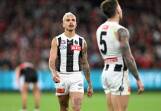 Unbeaten in their last four games, Bobby Hill says improvements are still needed at the Pies. (James Ross/AAP PHOTOS)